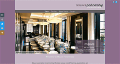 Desktop Screenshot of mauvepartnership.com